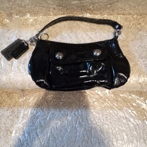 Coach patent leather purse